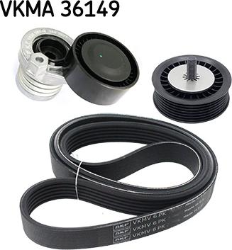 SKF VKMA 36149 - Kit Cinghie Poly-V www.autoricambi360.it