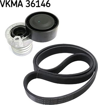 SKF VKMA 36146 - Kit Cinghie Poly-V www.autoricambi360.it