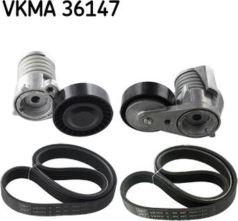SKF VKMA 36147 - Kit Cinghie Poly-V www.autoricambi360.it