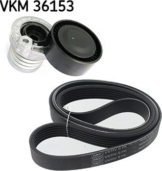 SKF VKMA 36153 - Kit Cinghie Poly-V www.autoricambi360.it