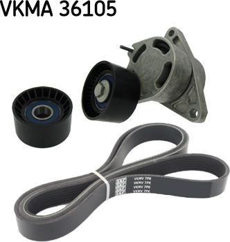 SKF VKMA 36105 - Kit Cinghie Poly-V www.autoricambi360.it