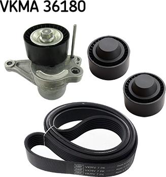 SKF VKMA 36180 - Kit Cinghie Poly-V www.autoricambi360.it