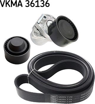 SKF VKMA 36136 - Kit Cinghie Poly-V www.autoricambi360.it