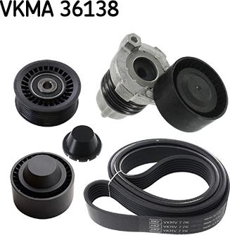 SKF VKMA 36138 - Kit Cinghie Poly-V www.autoricambi360.it