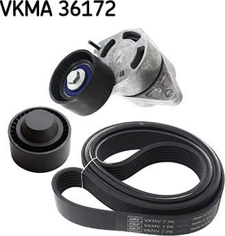 SKF VKMA 36172 - Kit Cinghie Poly-V www.autoricambi360.it