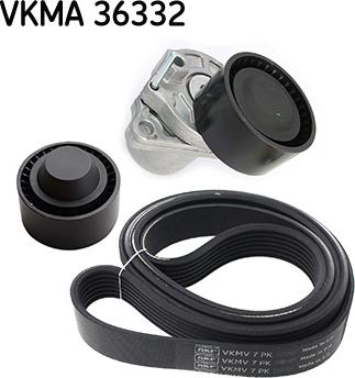 SKF VKMA 36332 - Kit Cinghie Poly-V www.autoricambi360.it