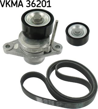 SKF VKMA 36201 - Kit Cinghie Poly-V www.autoricambi360.it