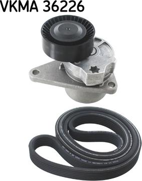 SKF VKMA 36226 - Kit Cinghie Poly-V www.autoricambi360.it