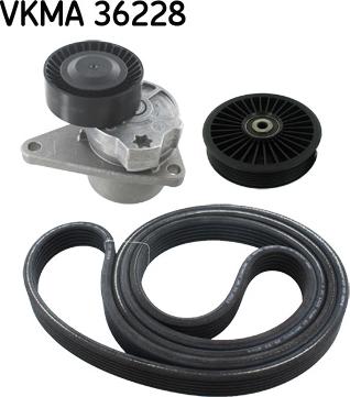 SKF VKMA 36228 - Kit Cinghie Poly-V www.autoricambi360.it