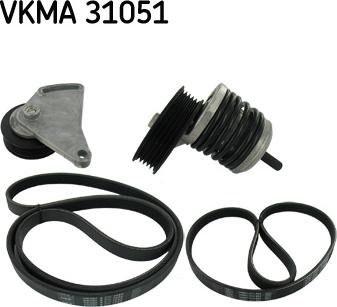 SKF VKMA 31051 - Kit Cinghie Poly-V www.autoricambi360.it