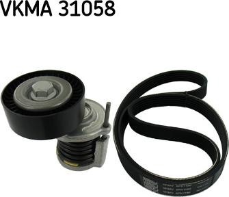 SKF VKMA 31058 - Kit Cinghie Poly-V www.autoricambi360.it