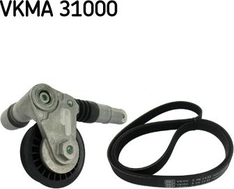 SKF VKMA 31000 - Kit Cinghie Poly-V www.autoricambi360.it