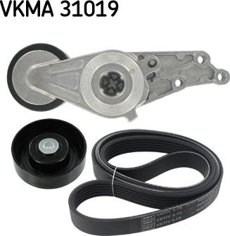 SKF VKMA 31019 - Kit Cinghie Poly-V www.autoricambi360.it