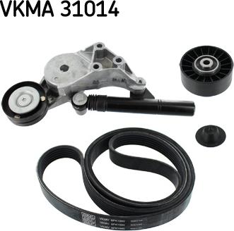 SKF VKMA 31014 - Kit Cinghie Poly-V www.autoricambi360.it