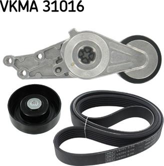 SKF VKMA 31016 - Kit Cinghie Poly-V www.autoricambi360.it