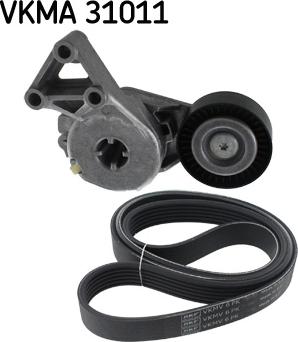 SKF VKMA 31011 - Kit Cinghie Poly-V www.autoricambi360.it