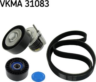 SKF VKMA 31083 - Kit Cinghie Poly-V www.autoricambi360.it