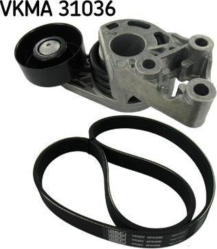 SKF VKMA 31036 - Kit Cinghie Poly-V www.autoricambi360.it