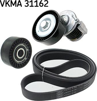 SKF VKMA 31162 - Kit Cinghie Poly-V www.autoricambi360.it