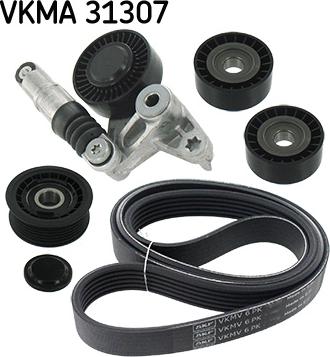 SKF VKMA 31307 - Kit Cinghie Poly-V www.autoricambi360.it