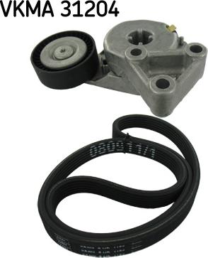 SKF VKMA 31204 - Kit Cinghie Poly-V www.autoricambi360.it