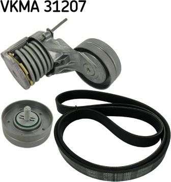 SKF VKMA 31207 - Kit Cinghie Poly-V www.autoricambi360.it