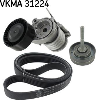 SKF VKMA 31224 - Kit Cinghie Poly-V www.autoricambi360.it