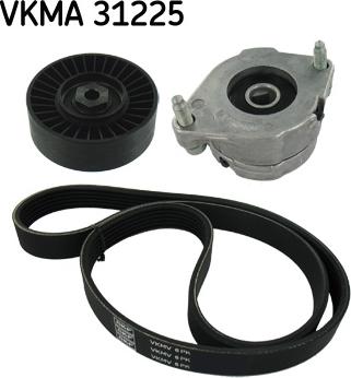 SKF VKMA 31225 - Kit Cinghie Poly-V www.autoricambi360.it