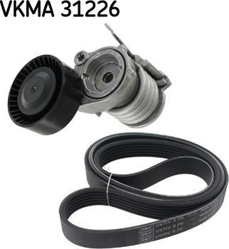 SKF VKMA 31226 - Kit Cinghie Poly-V www.autoricambi360.it