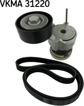 SKF VKMA 31220 - Kit Cinghie Poly-V www.autoricambi360.it