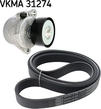 SKF VKMA 31274 - Kit Cinghie Poly-V www.autoricambi360.it
