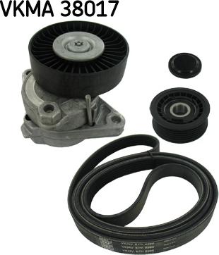 SKF VKMA 38017 - Kit Cinghie Poly-V www.autoricambi360.it