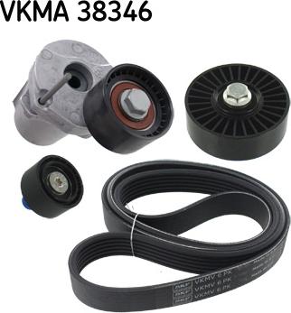 SKF VKMA 38346 - Kit Cinghie Poly-V www.autoricambi360.it
