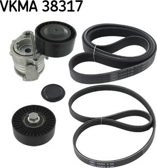 SKF VKMA 38317 - Kit Cinghie Poly-V www.autoricambi360.it