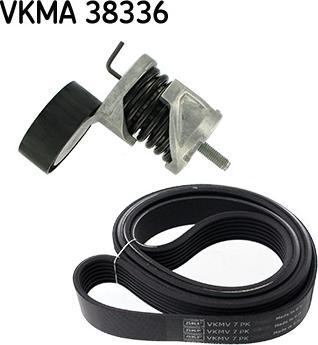 SKF VKMA 38336 - Kit Cinghie Poly-V www.autoricambi360.it
