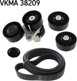 SKF VKMA 38209 - Kit Cinghie Poly-V www.autoricambi360.it