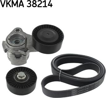 SKF VKMA 38214 - Kit Cinghie Poly-V www.autoricambi360.it