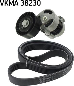 SKF VKMA 38230 - Kit Cinghie Poly-V www.autoricambi360.it