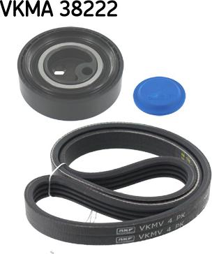 SKF VKMA 38222 - Kit Cinghie Poly-V www.autoricambi360.it