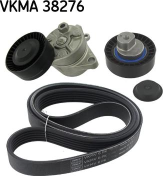 SKF VKMA 38276 - Kit Cinghie Poly-V www.autoricambi360.it