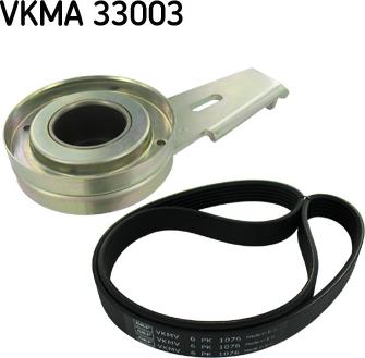 SKF VKMA33003 - Kit Cinghie Poly-V www.autoricambi360.it
