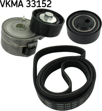 SKF VKMA 33152 - Kit Cinghie Poly-V www.autoricambi360.it