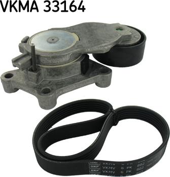 SKF VKMA 33164 - Kit Cinghie Poly-V www.autoricambi360.it