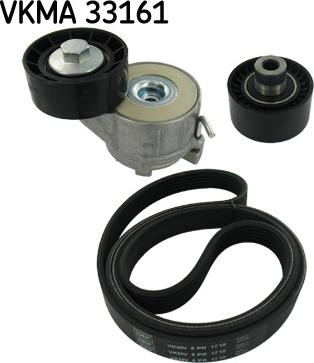 SKF VKMA 33161 - Kit Cinghie Poly-V www.autoricambi360.it