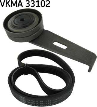 SKF VKMA 33102 - Kit Cinghie Poly-V www.autoricambi360.it