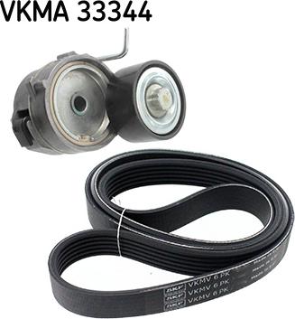 SKF VKMA 33344 - Kit Cinghie Poly-V www.autoricambi360.it