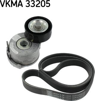 SKF VKMA 33205 - Kit Cinghie Poly-V www.autoricambi360.it