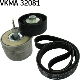SKF VKMA 32081 - Kit Cinghie Poly-V www.autoricambi360.it