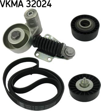 SKF VKMA 32024 - Kit Cinghie Poly-V www.autoricambi360.it