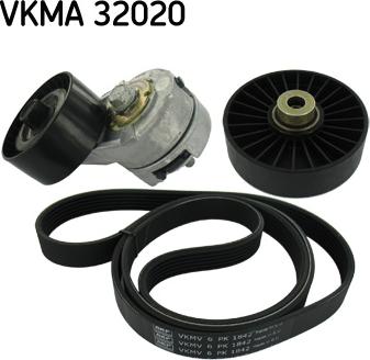 SKF VKMA 32020 - Kit Cinghie Poly-V www.autoricambi360.it